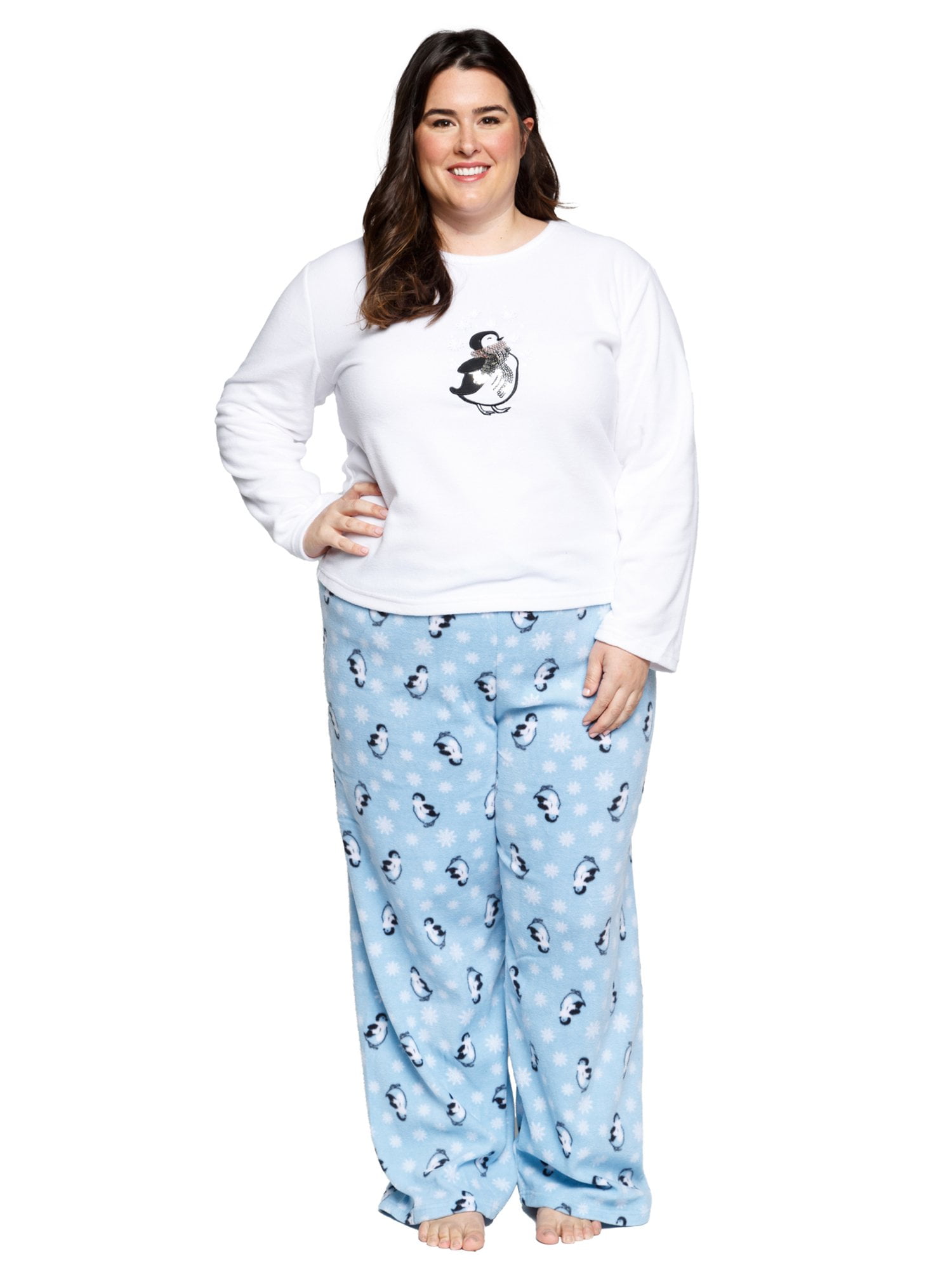 Xehar - Xehar Women's Plus Size Sleepwear Fleece Penguins ...