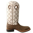 thumbnail image 3 of Men's Twisted X MRS0056 Ruff Stock Cowboy Boot Bomber/White Leather 13 2E, 3 of 6