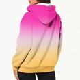 thumbnail image 4 of UTSJKR Women's Oversized Gradient Hoodies Full Zipper Long Sleeve Pullover Sweatshirt Fleece Lined Warm Jacket 2024 Fashion Winter Outwear Pink S, 4 of 6
