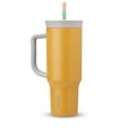 thumbnail image 1 of Vaso de viaje Owala de acero inoxidable con aislamiento de 1,2 L, color naranja, 1 of 5