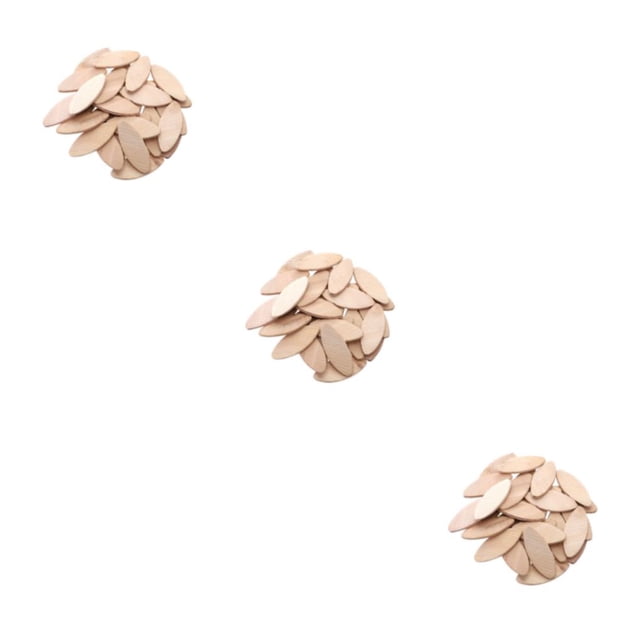 Speravity 100 unidades/juego de galletas para juntas de madera, surtido de reemplazo, galletas para ensamblar, carpintero, accesorios hechos a Type1 NO1