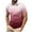 Hot Pink, variant on ZCFZJW Tie Dye Polo Shirts for Men Big and Tall Regular Fit Casual Summer Short Sleeve 1/4 Button up V Neck Henley Shirts Loose Fit Soft Cotton T-Shirts Purple XL