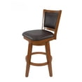 thumbnail image 2 of Boraam 51729 29 in. Broadmoor Swivel Bar Stool, Walnut, 2 of 4