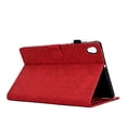 thumbnail image 6 of Allytechgroup Flip Cover Case for Lenovo Tab M10 HD Gen 2 (2020) 10.1" TB-X306X/TB-X306F, Smart Case Auto Sleep Wake Shockproof Kickstand Bumper Magnetic Closure Pen Holder Slim Case, Red, 6 of 10