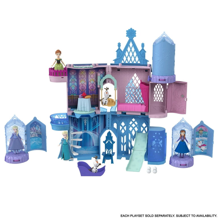 Disney Frozen Castle LED付き　★アナ雪★ Disney Frozen Ice Castle Spin Surprise Playset with Small Doll and