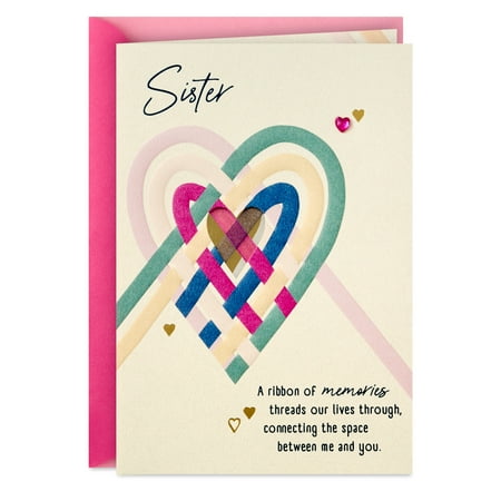 Hallmark Birthday Card for Sister (You're Always in My Heart)