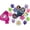 4, variant on Disney Encanto 6th Birthday Party Supplies Balloon Bouquet Decorations