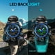 thumbnail image 4 of Reloj digital militar de supervivencia 23 en 1, pulsera táctica multifuncional y ajustable para hombre, relojes deportivos azules impermeables para exteriores con brújula y banda de paracord, 4 of 5