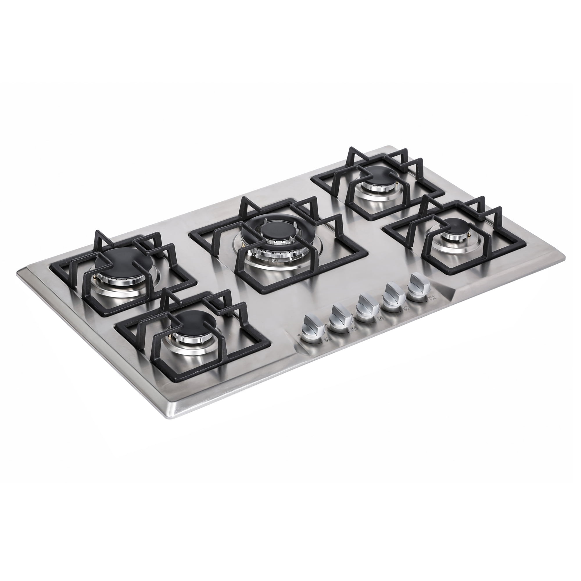 Empava 34" Gas Stove Cooktop with 5 Italy Sabaf Sealed Burners NG/LPG