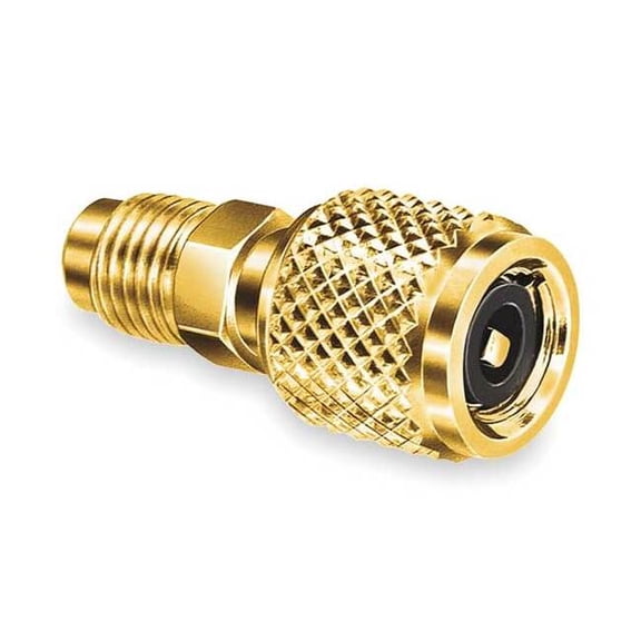 Jb Industries Quick Coupler, 180 Deg, 3 in L, Brass QC-S64