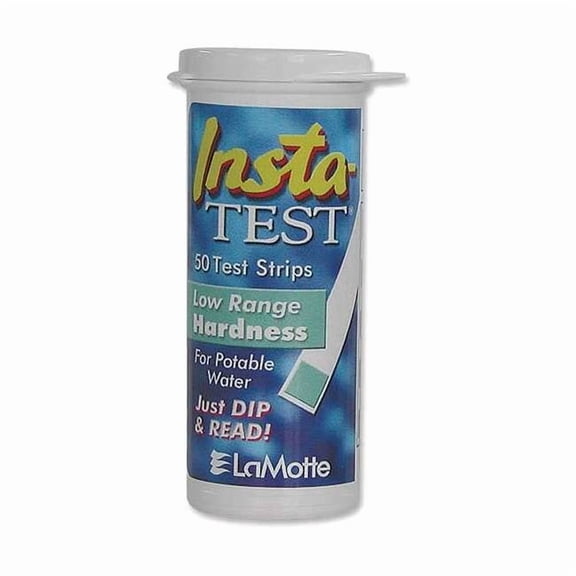 Lamotte Test Strip,Hardness,0 to 180 PPM,PK50 2981