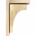 thumbnail image 3 of 8"W x 8"D x 12"H Huntington Rough Sawn Corbel w/Backplate, Douglas Fir, 3 of 9