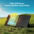 thumbnail image 2 of ALLPOWERS 100W Portable Solar Panel for Power Station, Foldable Solar Charger with High Efficiency & IP68 Waterproof, Fast Charging Outdoor Camping, RV, Emergency, 2 of 8