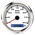 thumbnail image 1 of 85mm Digital 8000 RPM Tachometer Gauge 3000 4000 6000 7000 RPM Tachometer LCD Display Red Backlight With Hourmeter ,Wide Applicability, 1 of 7