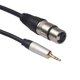 thumbnail image 4 of Moyic Cable de audio Micrófonos Altavoces Conector macho de 3,5 mm a XLR Cable macho Cable de audio Micrófonos Altavoces Consolas de sonido Juegos de teclado y mouse para computadora Cable XLR hembra, 4 of 6
