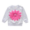 thumbnail image 3 of 1-4T ToddlerGirls Sunflower Clothes Set Kids Baby Long Sleeve Top Sweatshirts and Pants 2pcs Outfits Chirstmas Gift, 3 of 6