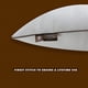 thumbnail image 4 of Paquete de 2 almohadas para dormir de primera calidad, almohada de cama, alternativa de plumón súper suave con fundas lavables, relleno de microfibra, juego de 2, 4 of 7