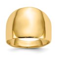 thumbnail image 1 of 14k Yellow Gold Dome Ring, 1 of 9