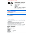 thumbnail image 2 of Front Brake Pad Set - Compatible with 2006 - 2007 Mercedes-Benz C280, 2 of 2