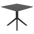 thumbnail image 3 of Siesta ISP106-BLA Table Carrée Ciel de 31 Po Noir, 3 of 6