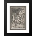 thumbnail image 2 of Bernard Picart 17x24 Black Modern Framed Museum Art Print Titled - Design for a Frontispiece (1720), 2 of 5