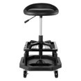 thumbnail image 1 of KFFKFF Tabouret d'Atelier Roulant, Siège de Garage/tabouret de Travail Pneumatique avec Capacité de 300 Lb, Siège à Roulettes à Hauteur Réglable, Tabouret d'Atelier Rembourré Pivotant à 360° avec Roulettes, 1 of 9