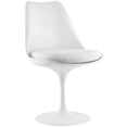 thumbnail image 1 of Lippa Dining Vinyl Side Chair - White, 1 of 4