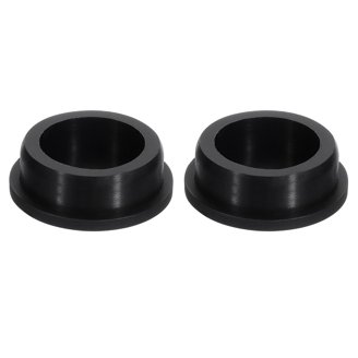 Uxcell Silicone Rubber Hole Plug 19mm Diameter Soft Flexible Stopper For 18mm Hole Black 20 Pieces