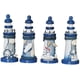 thumbnail image 1 of Miniaturas de decoración náutica Figuras de madera en miniatura mediterráneas, 1 of 5