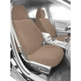thumbnail image 2 of CalTrend Front Sport Buckets O.E. Velour Seat Covers for 1989-2002 Toyota T100|Tacoma|4Runner - TY218-06RA Beige Classic Insert and Trim, 2 of 3