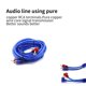 thumbnail image 5 of Cable De Alimentación Para Amplificador De Coche, Kit De Cables De Altavoz De Audio, Conjunto De Cableado De Instalación De Amplificador Para Audio De Amplificador De Coche Doméstico Speravity VI005020-00, 5 of 7