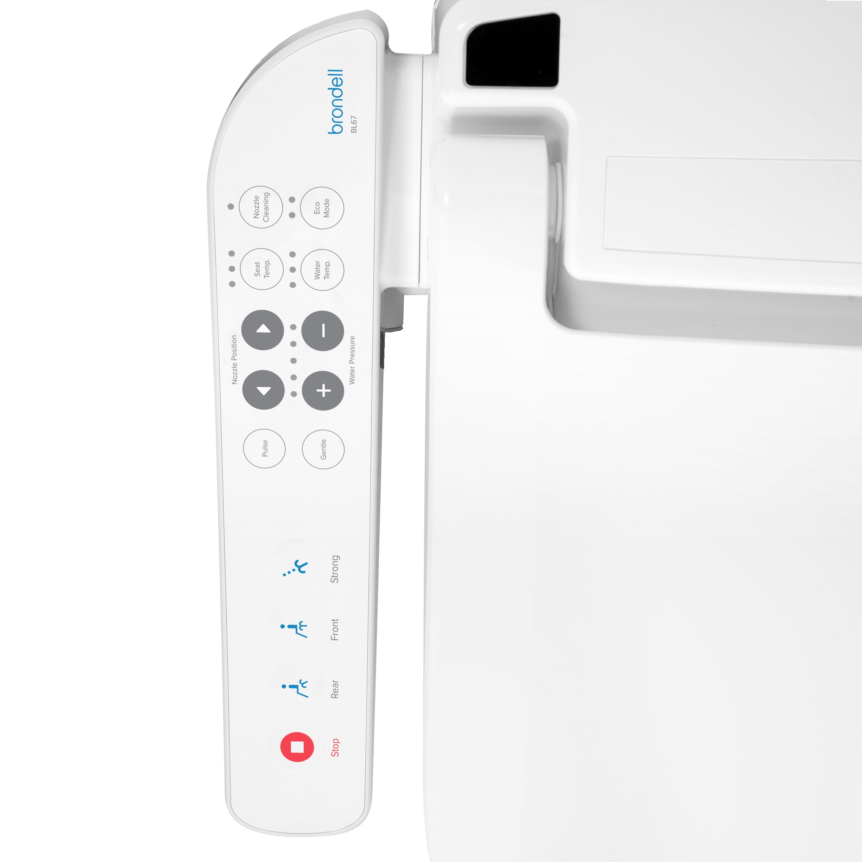 Swash Select BL67 Sidearm Bidet Seat, Elongated White