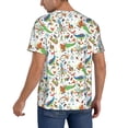thumbnail image 2 of Lsque Sea Animals 1 Pattern Mens Polo Golf Shirts Funny Graphics Shorts Sleeve Button Shirts Baseball T-shirt-3X-Large, 2 of 7