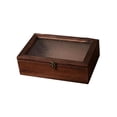 thumbnail image 3 of Caja de almacenamiento de joyas con tapa abatible, organizador de joyas decorativo 24 x 155 x 7 cm, 3 of 9