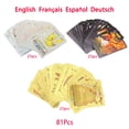 thumbnail image 2 of Card English French Spanish German Gold Colorful Vmax GX EX V Cards Pikachu Charizard Rare Collection Battle Gifts Toys, 2 of 5