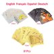 thumbnail image 2 of Card English French Spanish German Gold Colorful Vmax GX EX V Cards Pikachu Charizard Rare Collection Battle Gifts Toys, 2 of 5