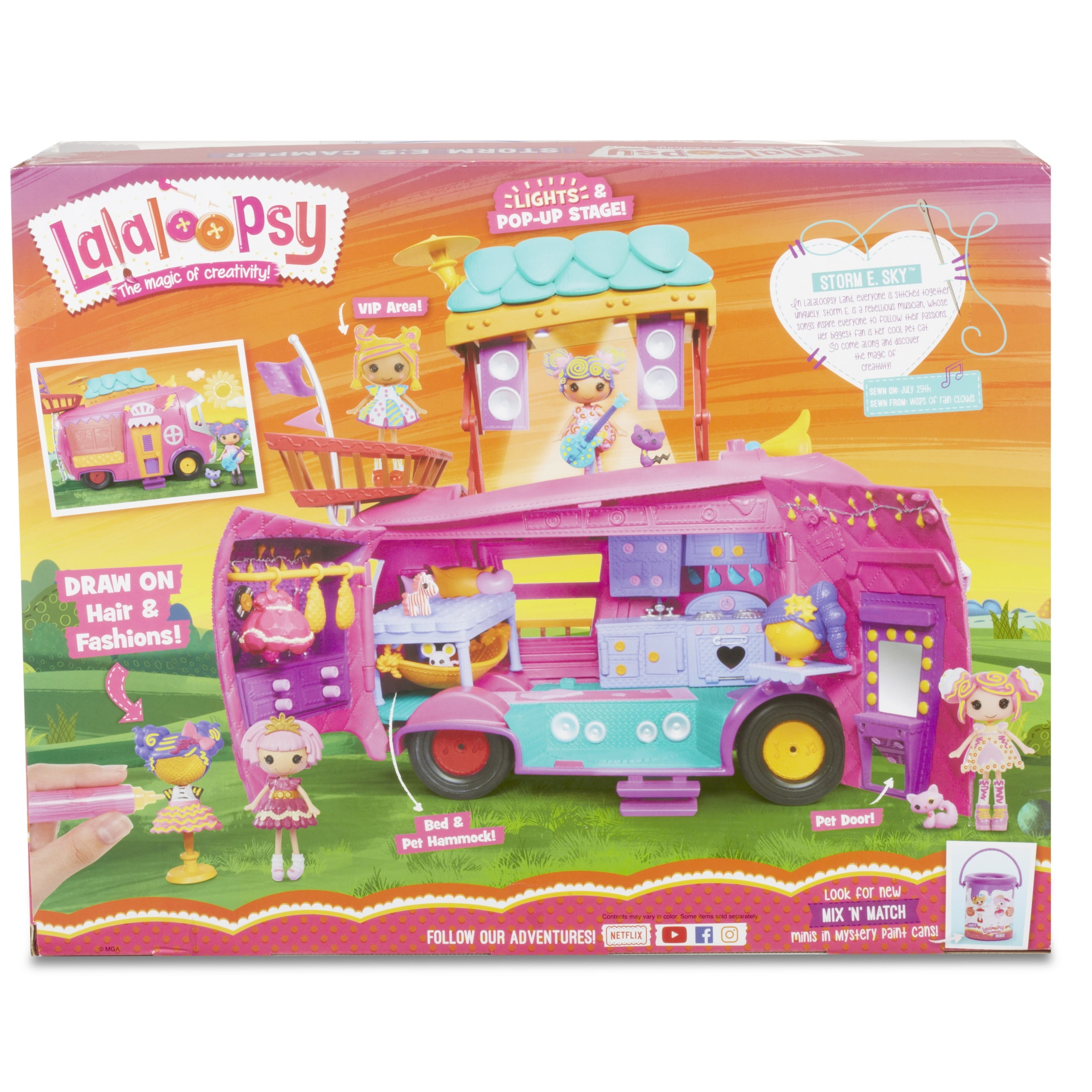 Lalaloopsy Storm E. s Camper Minis Playset