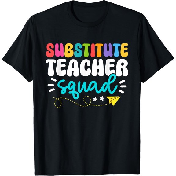 Playful Comfort Tee - Cute Substitute Teacher Girls Boys Team Substitute Squad T-Shirt