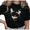 Black-1, variant on UNISHE Women's Epic Fantasy Dragon T-Shirt, Flying Mythical Creature Print Crew Neck Top