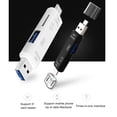 thumbnail image 4 of ZLight USB3 .1 Type -c Card Reader High TF Reader Type C USB C for Micro USB Memory OTG Card Reader White, 4 of 6