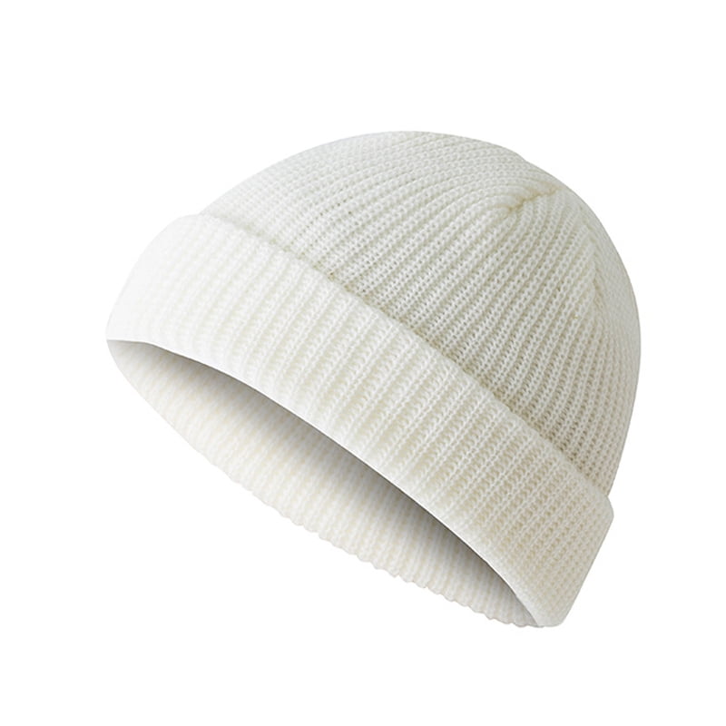 lzndeal Beanie Hat Cap Roll Up Warm 
