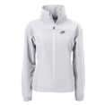 thumbnail image 2 of Women's Cutter & Buck  Gray Purdue Boilermakers Charter Eco Recycled Full-Zip Jacket, 2 of 3