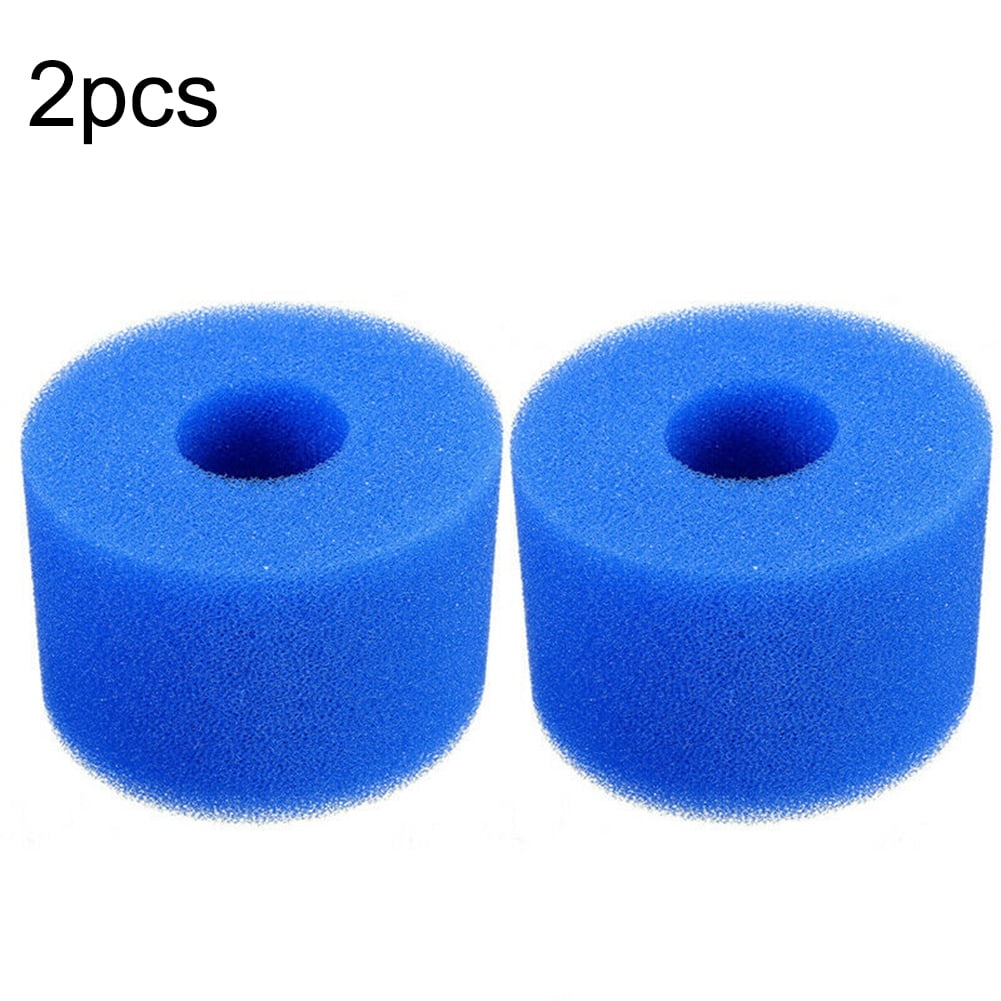 2Pcs For Intex Pure Spa Reusable Washable Foam Hot Tub Filter Cartridge