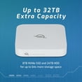 thumbnail image 2 of OWC StudioStack 4TB NVMe SSD Thunderbolt 5 dual-drive hybrid storage and connectivity hub that perfectly stacks with Mac Studio and 2018-2023 Mac minis. Also compatible with other Mac and PC devices, 2 of 6