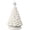 White, variant on Best Choice Products 18in Ceramic Christmas Tree, Pre-lit Hand-Painted Holiday Decor w/ 93 Multicolor Bulbs - Green