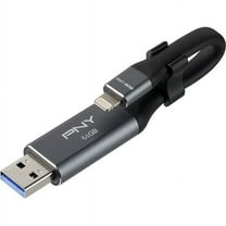 PNY 64GB DUO LINK iOS USB 3.0 OTG Flash Drive