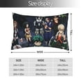thumbnail image 4 of My Hero Academia Animation Pillowcase Cushion Pillow Covers With Hidden Zipper Pillow Case Decor For Bed Dorm Sofa Couch Car 16"x24", 4 of 8