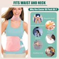 thumbnail image 4 of Castor Oil Pack Wrap Castor Oil Packs Wrap Castor Oil Packs kit with Adjustable Elastic Strap Washable Anti Oil Leak, 4 of 7