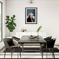 thumbnail image 4 of Art.com Portrait of Marilyn Monroe on Patio Outside of Her Home Photographic Print by Alfred Eisenstaedt, Brown Frame Wall Art, 32" x 44", 4 of 4
