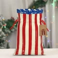 thumbnail image 5 of Pofeuu America Flags2 Print Burlap Bags with Drawstrings Drawstring Gift Bags Pouch Bag for Thankgiving Birthday Party Gift Wrapping Treats and Party Favors-Medium, 5 of 9